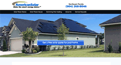 Desktop Screenshot of americansolarenergy.com