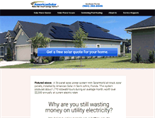Tablet Screenshot of americansolarenergy.com